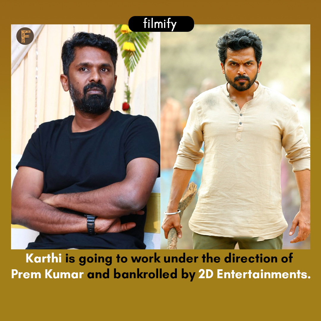 Karthi New Movie With 96 Director