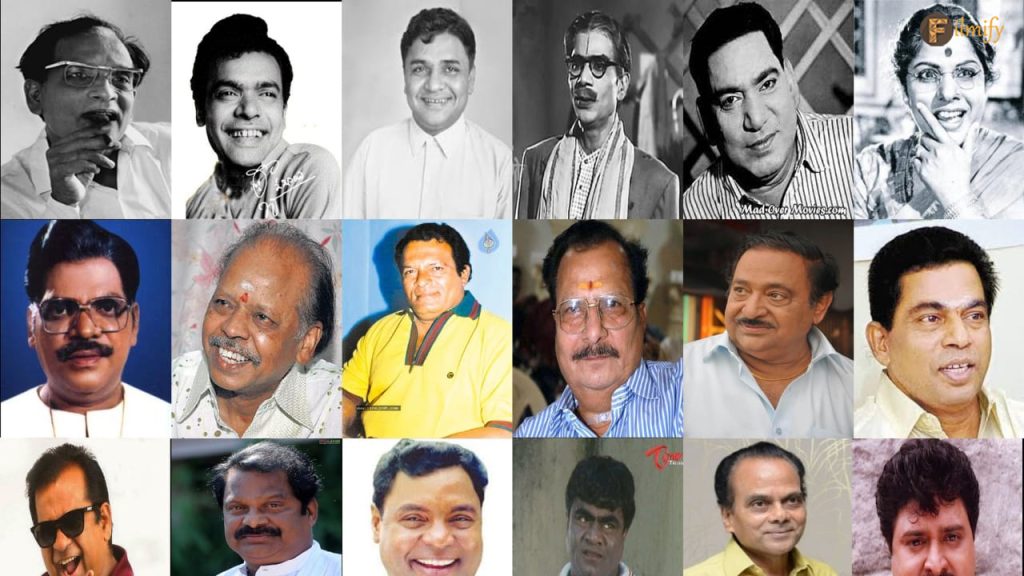 Telugu Film Industry Comedians