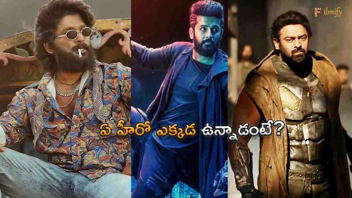 Tollywood upcoming movies shooting locations