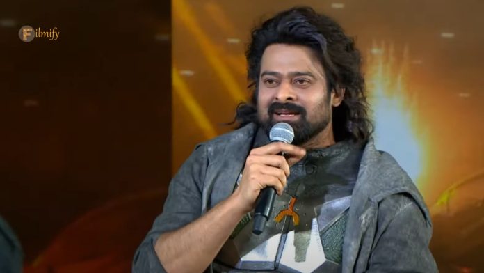 Prabhas at Kalki Event: He didn't get married just for those girls
