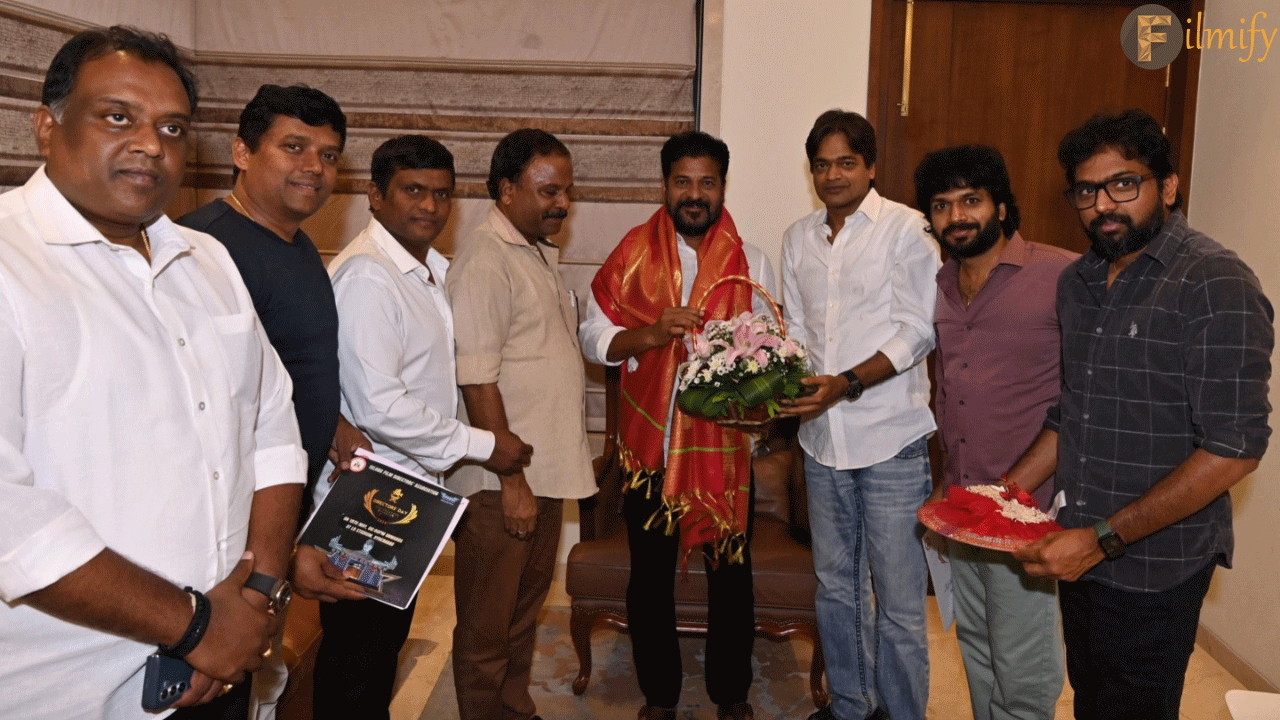 Tollywood directors who met the Telangana Chief Minister