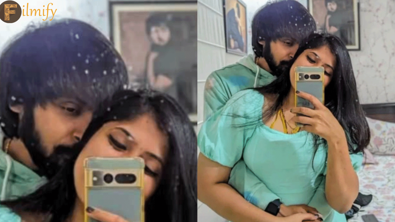 TV actor Manas shared romantic photos