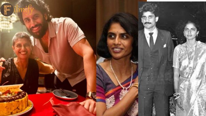 Nagarjuna: Nag's ex-wife who has changed beyond recognition.. Photo viral..!