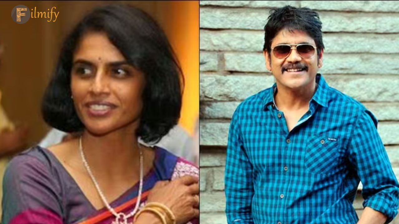 Nagarjuna: Nag's ex-wife who has changed beyond recognition.. Photo viral..!