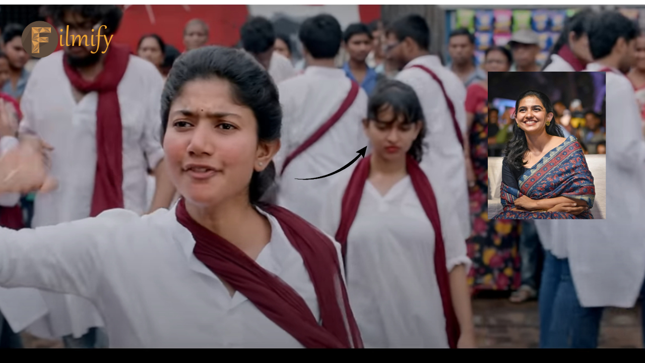 Sai Pallavi: Do you remember who is this girl behind Sai Pallavi..?