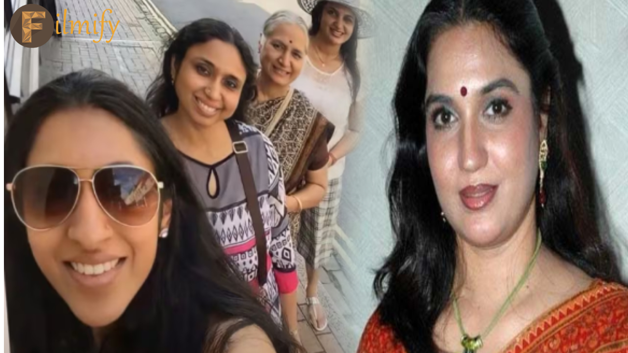 Actress Sukanya: That's why the divorce.. She is not my daughter..!