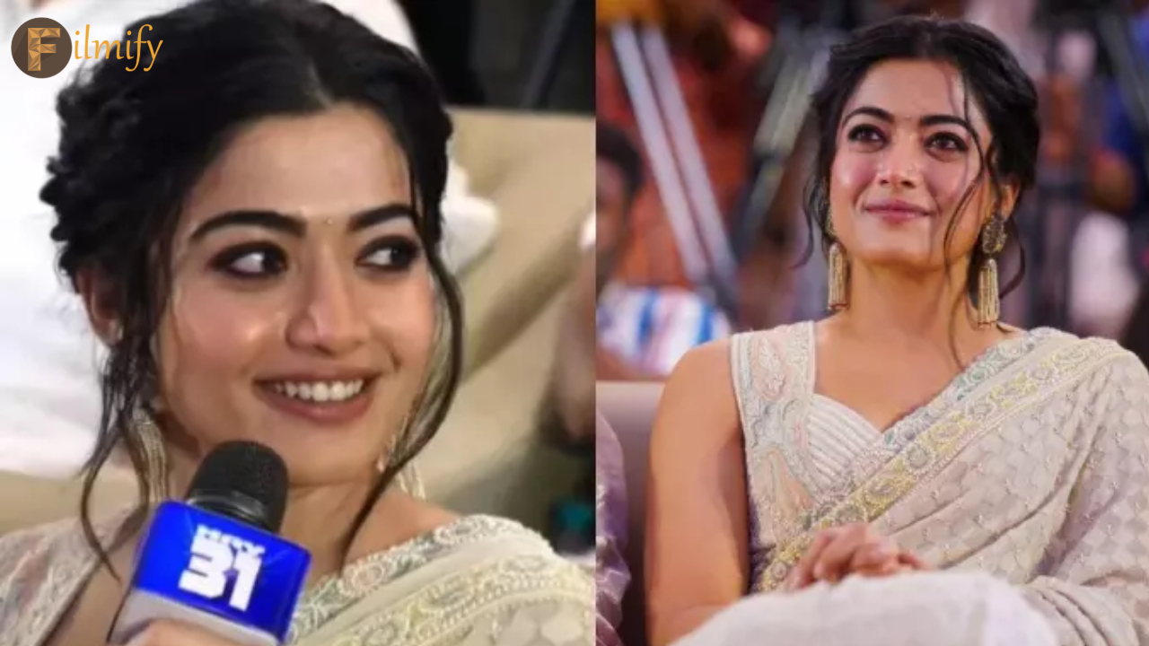 Rashmika: Fans to speak in English.. Shocked to hear the answer.. Smart..!