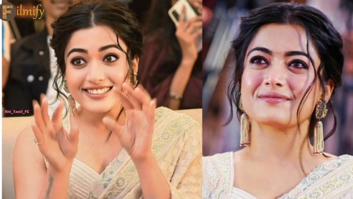 Rashmika: Fans to speak in English.. Shocked to hear the answer.. Smart..!