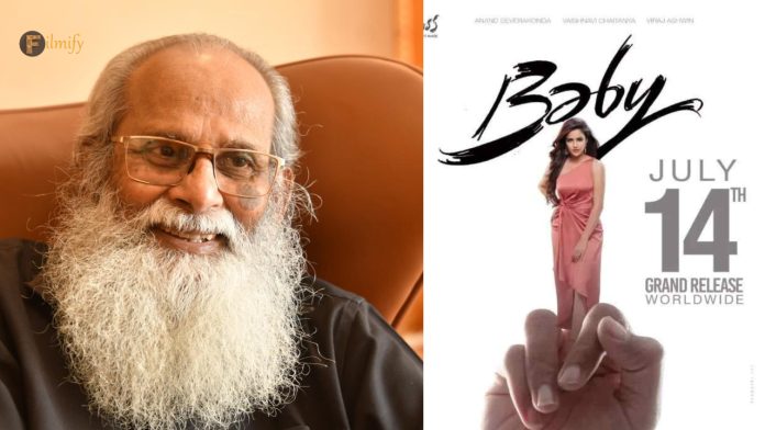 Vijayendra Prasad : Triple R writer's response about the movie Baby