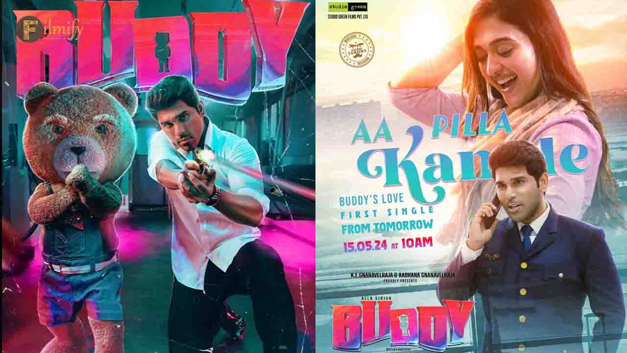 First single update from Allu Sirish movie 'Buddy'