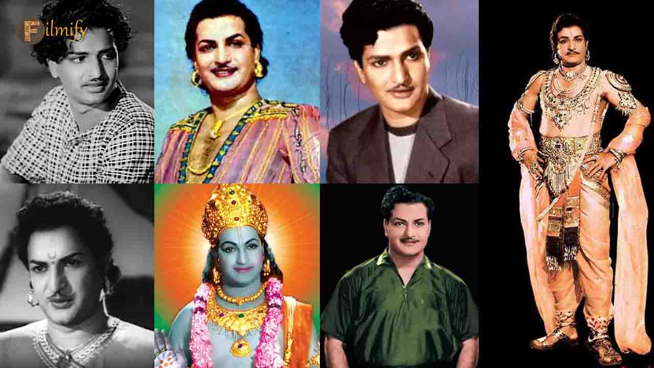 NT Rama Rao made 100 films with only these 7 directors 