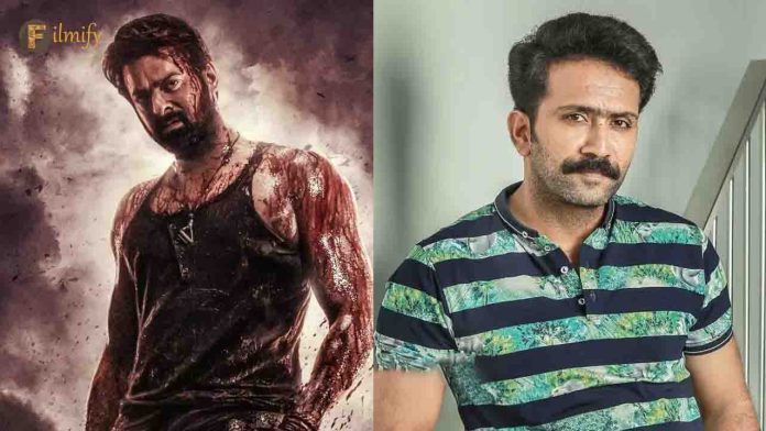 'Tom Shine Chacko' as another villain in Prabhas Salaar 2