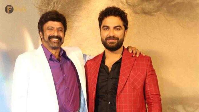 Balakrishna was the guest at the pre-release event of Gangs of Godavari