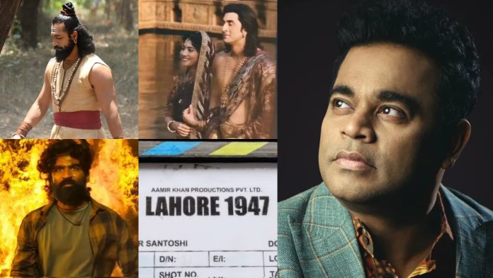 AR Rahman is a huge line-up of Bollywood