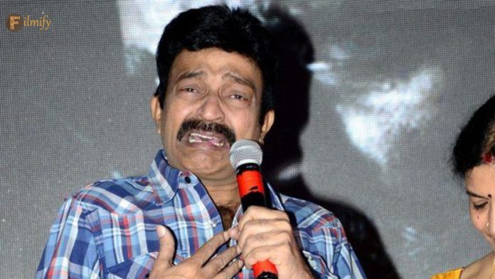 Rajasekhar was shocked by Book My Show