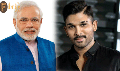 Allu Arjun is faced with an obstacle in the form of Modi