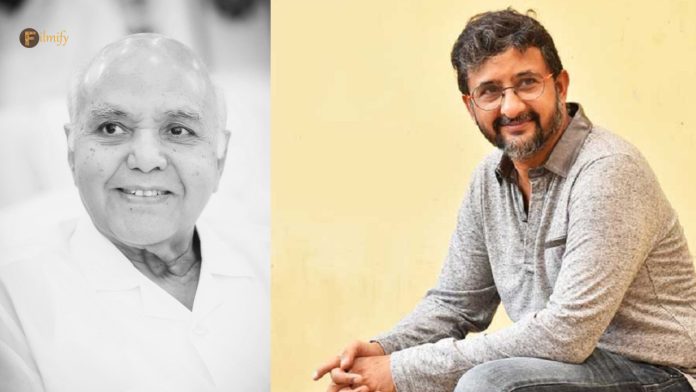 Director Teja About Ramoji Rao