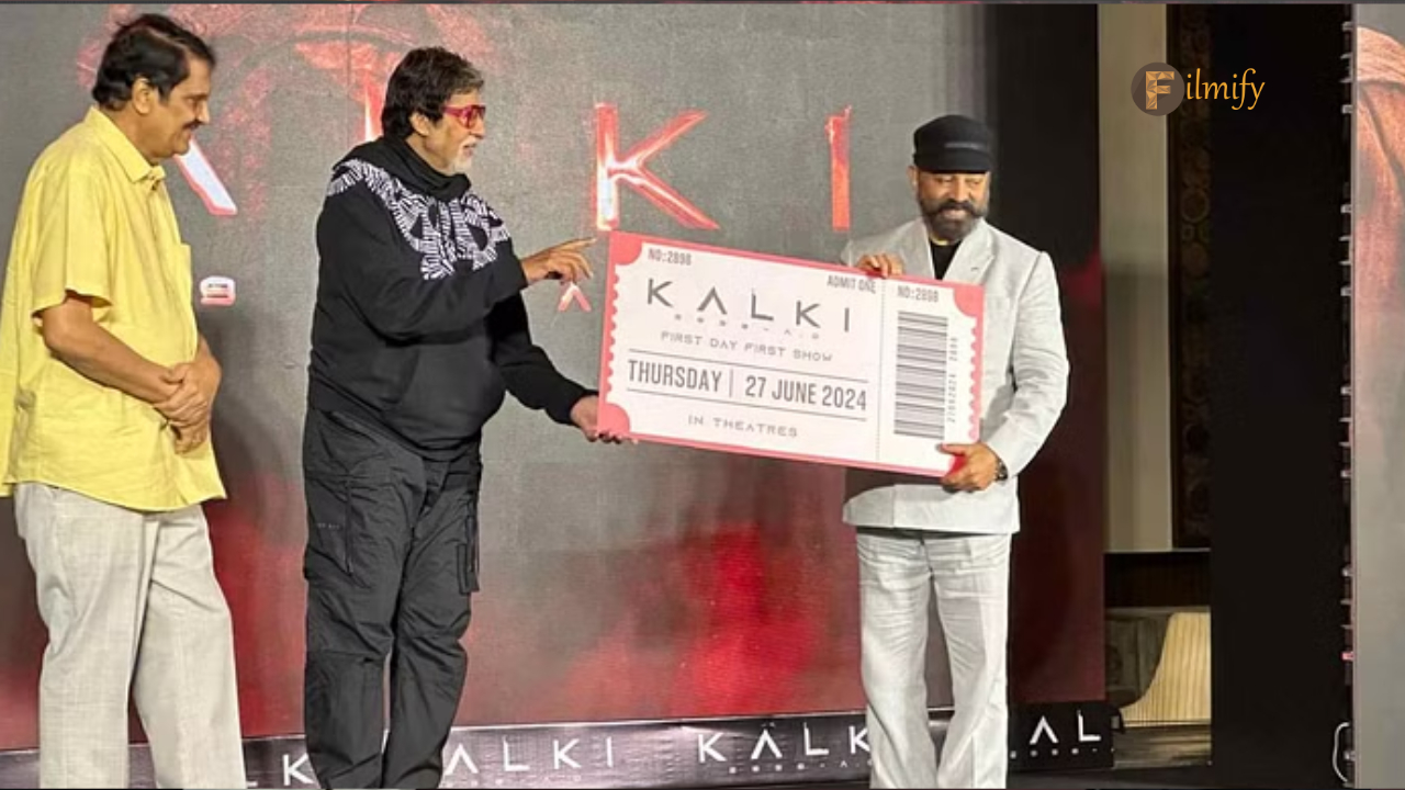 The star hero who bought the first ticket of 'Kalki' movie..