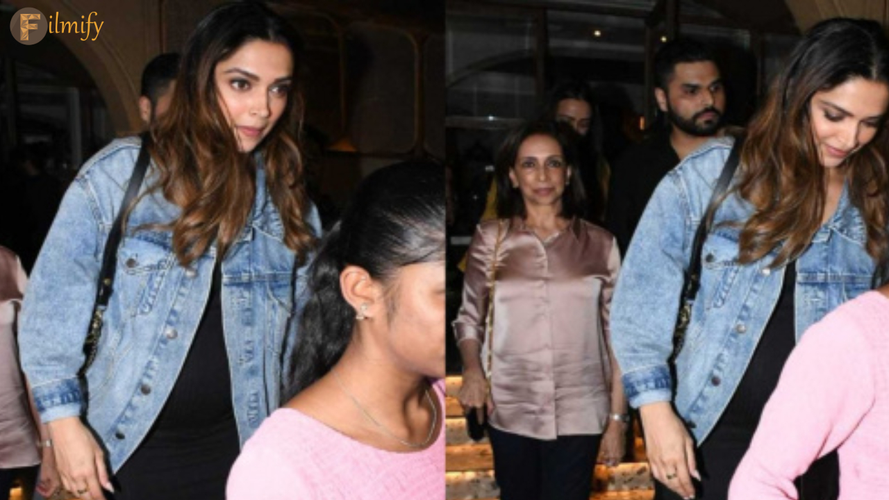 Deepika Padukone: Deepika Padukone with baby bump.. Photos viral..!