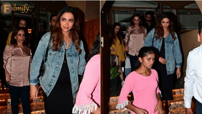 Deepika Padukone: Deepika Padukone with baby bump.. Photos viral..!