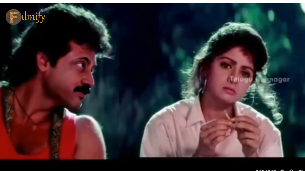 Ram Gopal Varma: Finally, Varma fulfills his wish with Sridevi.. Video goes viral..!