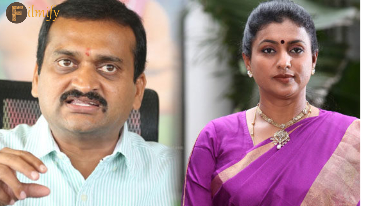 Bandla Ganesh on Roja : Bandla Ganesh took revenge... Sensational tweet after Roja's defeat