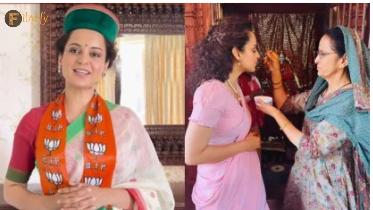 Kangana Ranaut: ran away from home at the age of 15 and became an MP today.. Kangana's reign is stable..