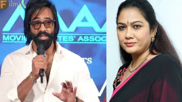 Hema Drugs Case: Manchu Vishnu Uturn in Hema case... taking big decision message in 'Ma' WhatsApp group..!