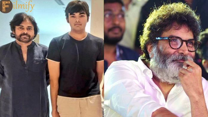 Pawan Kalyan: Is he going to distance Trivikram for his son?