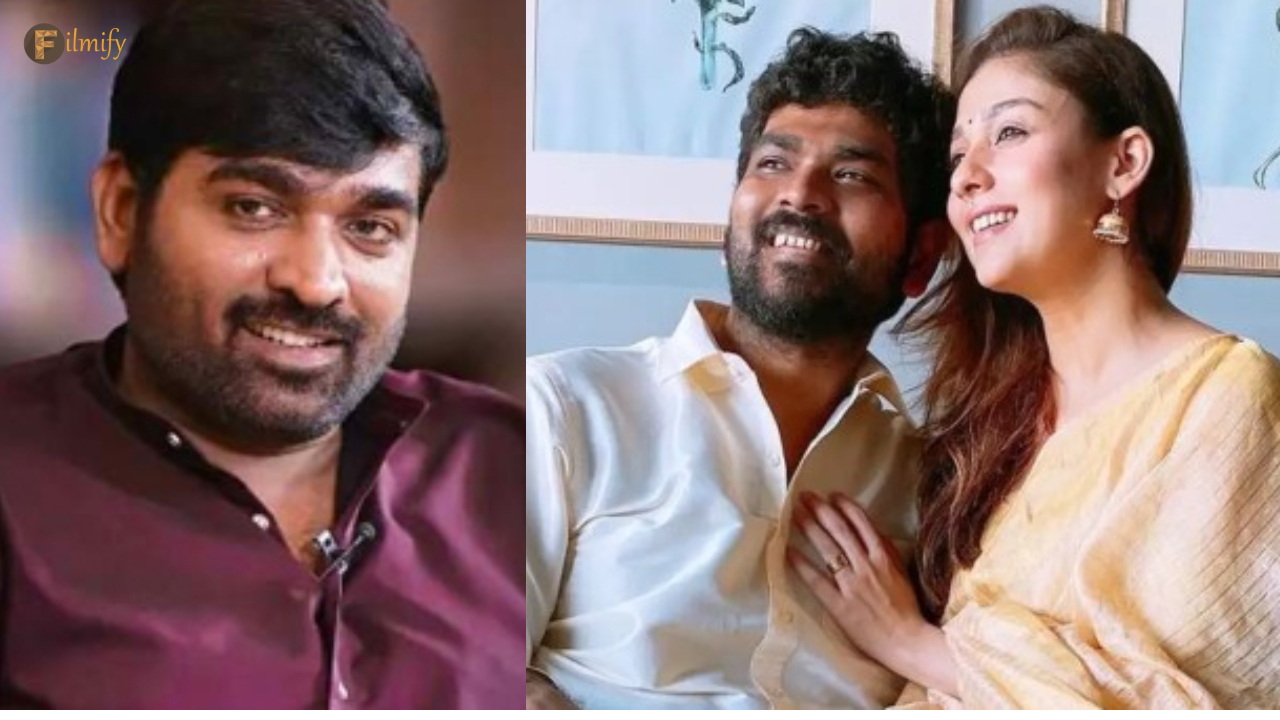 Vijay Sethupathi: Vijay Sethupathi gave clarity on the quarrels with Nayanthara's husband..!