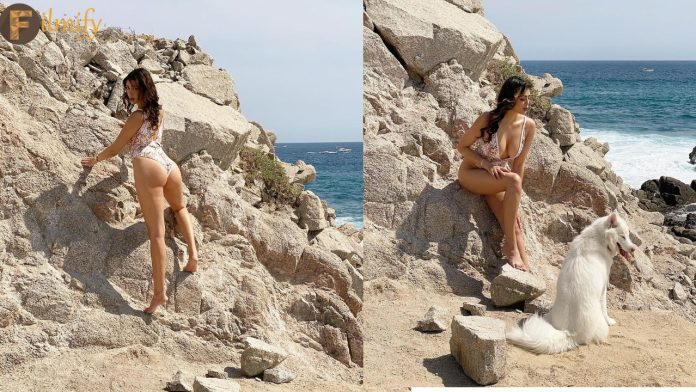 Parvati Melton: Pawan beauty excited by hot beauties on the beach..!