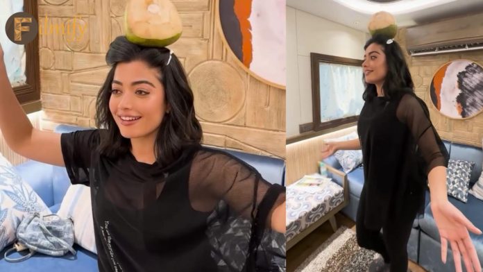 Rashmika Mandanna funny video viral in social