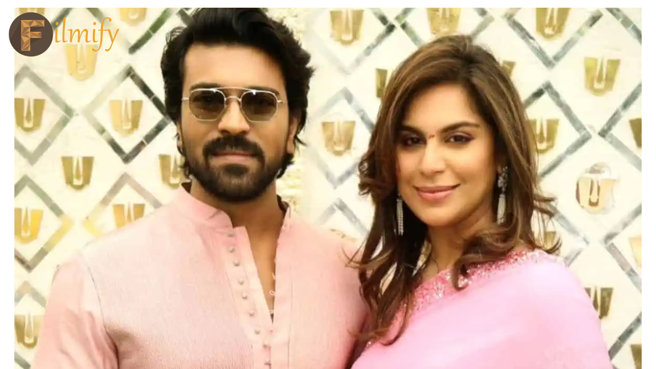 Upasana - Ram Charan: Property disputes between the mega couple.. What did Upasana do..?