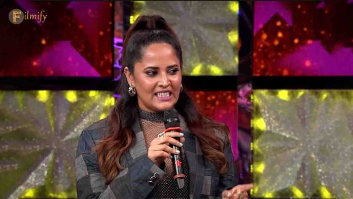 Anasuya's body building show in a television show