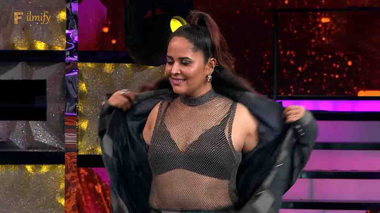 Anasuya's body building show in a television show