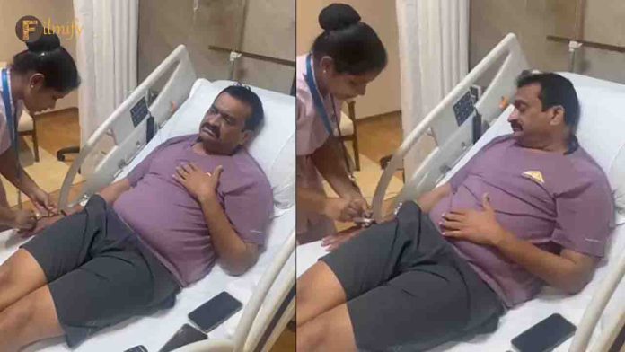 Actor Bandla Ganesh was hospitalized due to serious illness