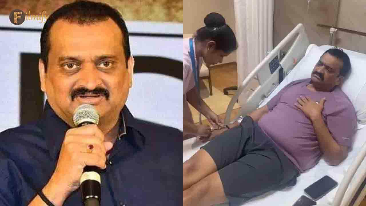 Actor Bandla Ganesh was hospitalized due to serious illness