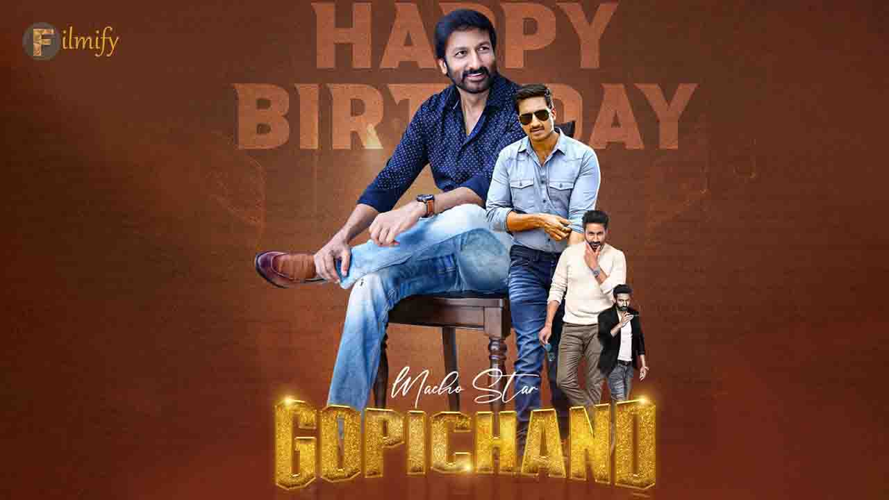 HBD Gopichand Birth Day Special 