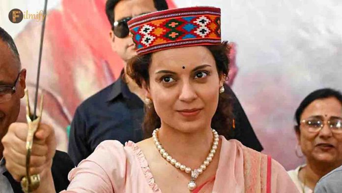 Kangana Ranaut has won a great victory as MP from Mandi Constituency