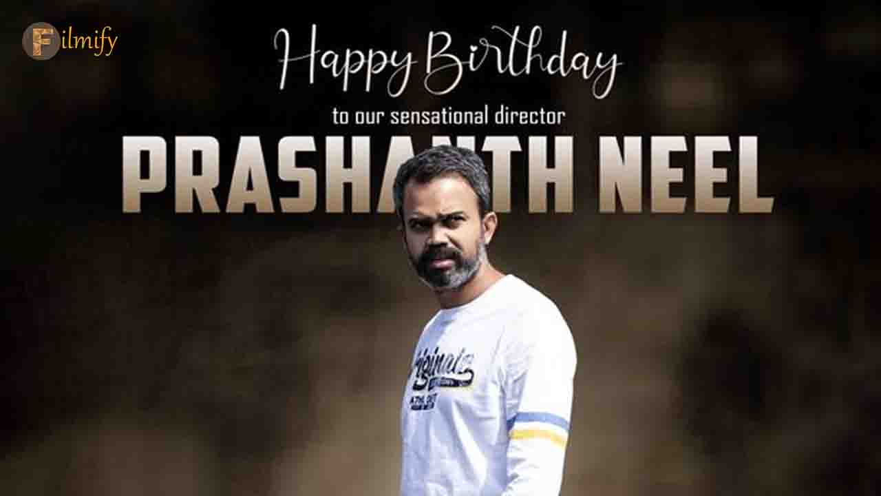 HBD Prashanth Neel Birth Day Special