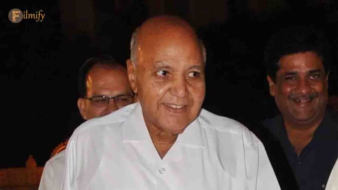 Ramoji Rao, chairman of 'Enadu' organizations, passed away