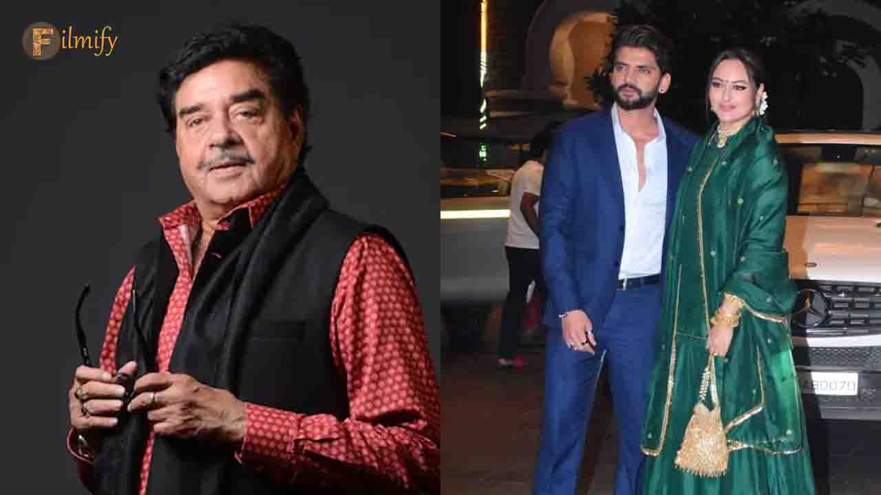 Shatrughan Sinha reacts to the news of Sonakshi Sinha's marriage