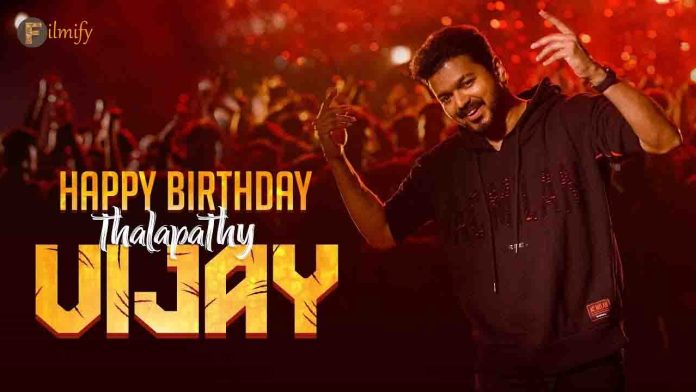 HBD Thalapathy Vijay Birthday Spcial