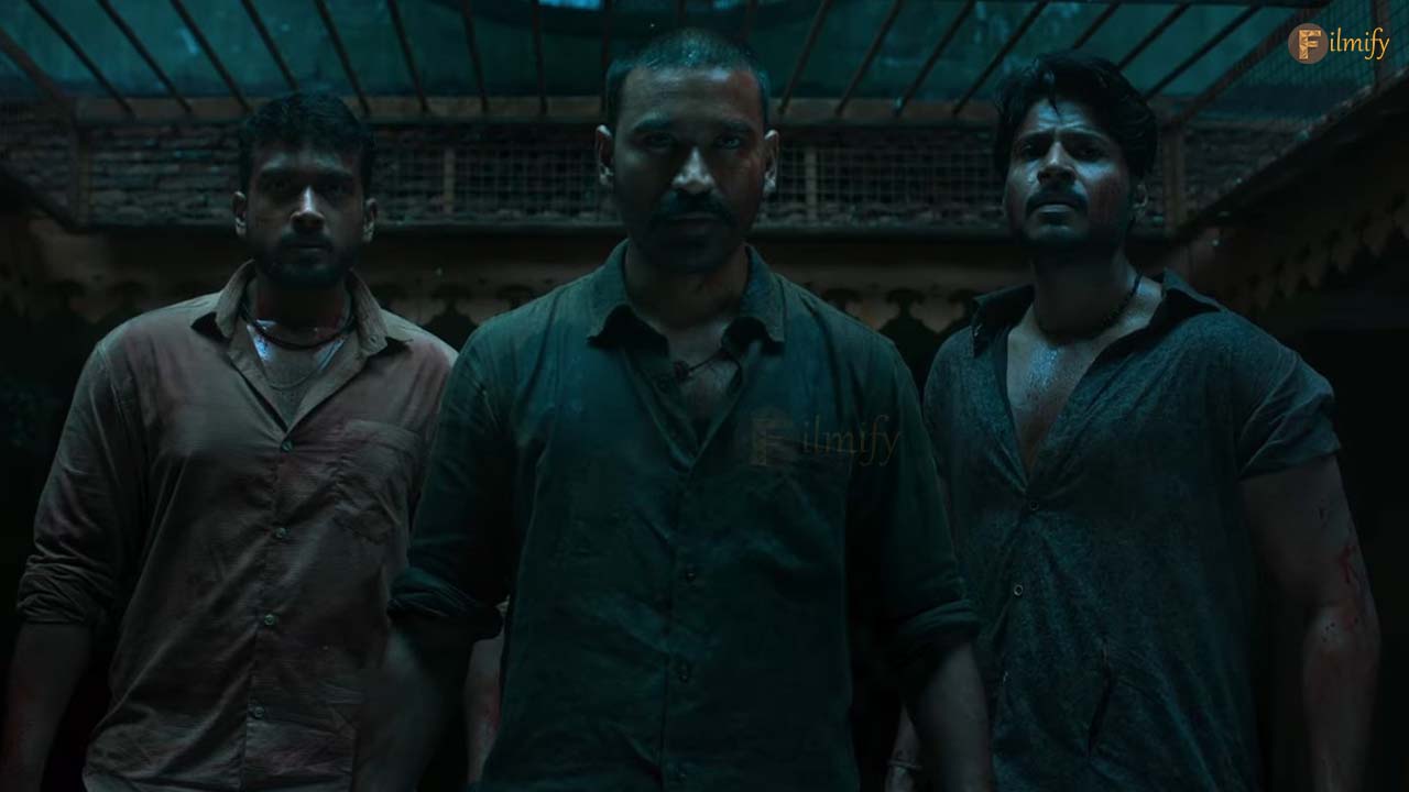 dhanush raayan trailer released