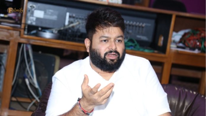 Ss Thaman: First comes the news of deletion, then comes the composed songs