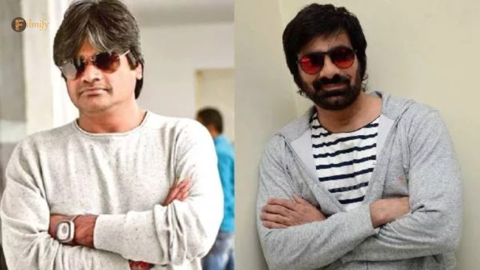 Ravi Teja: Fire saying he did too much... Ravi Teja angry with Harish Shankar.