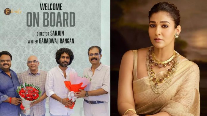 Nayanthara is an eminent film journalist who is providing story for the film