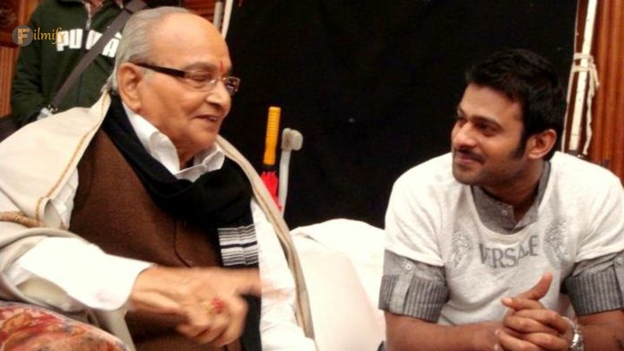 Prabhas: While making that film, K Vishwanath called and scolded him