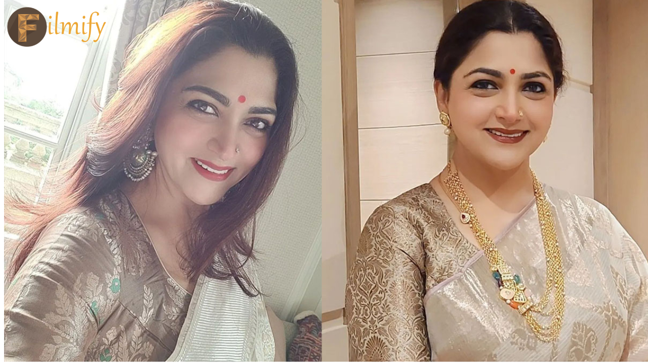 Khushboo: After 24 years, Khushbu revealed the truth about her marriage..!