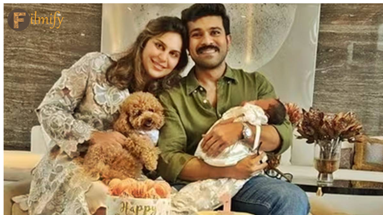 Ram Charan - Upasana: Once again mega couple who showed great heart.. Fans in joy..!